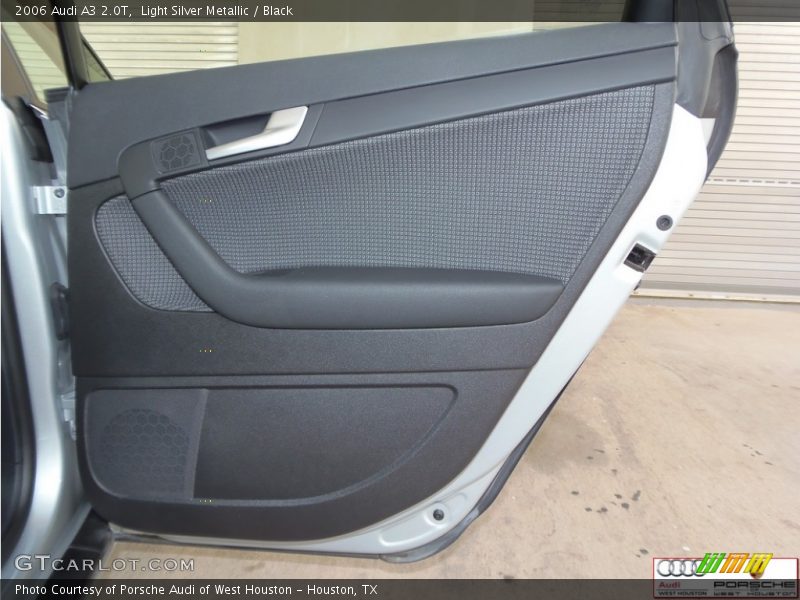Light Silver Metallic / Black 2006 Audi A3 2.0T