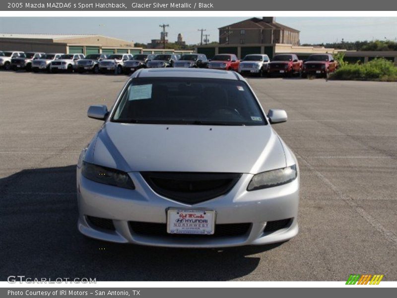 Glacier Silver Metallic / Black 2005 Mazda MAZDA6 s Sport Hatchback