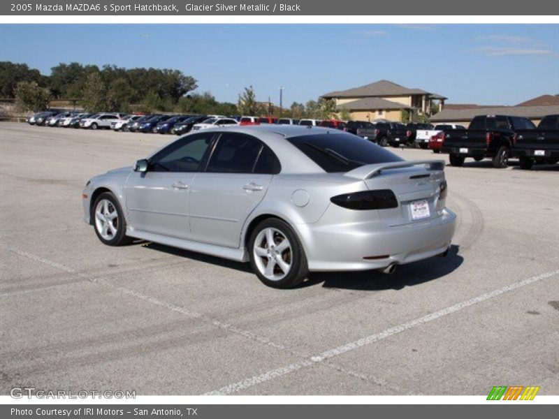 Glacier Silver Metallic / Black 2005 Mazda MAZDA6 s Sport Hatchback