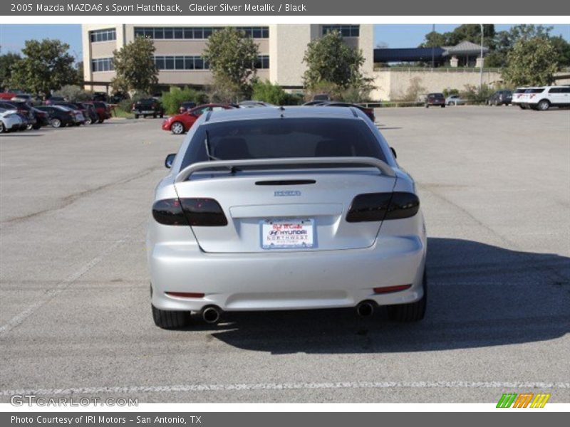Glacier Silver Metallic / Black 2005 Mazda MAZDA6 s Sport Hatchback