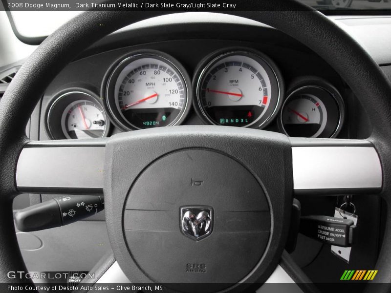 Dark Titanium Metallic / Dark Slate Gray/Light Slate Gray 2008 Dodge Magnum