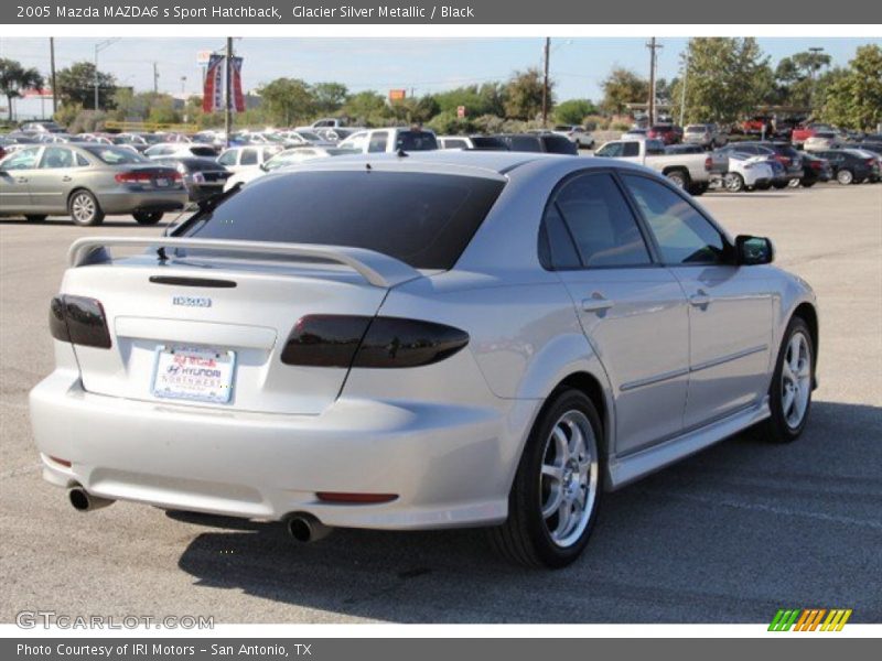 Glacier Silver Metallic / Black 2005 Mazda MAZDA6 s Sport Hatchback