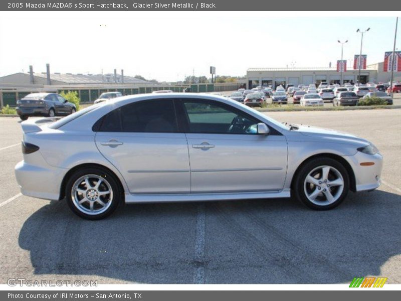 Glacier Silver Metallic / Black 2005 Mazda MAZDA6 s Sport Hatchback