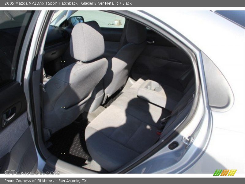 Glacier Silver Metallic / Black 2005 Mazda MAZDA6 s Sport Hatchback
