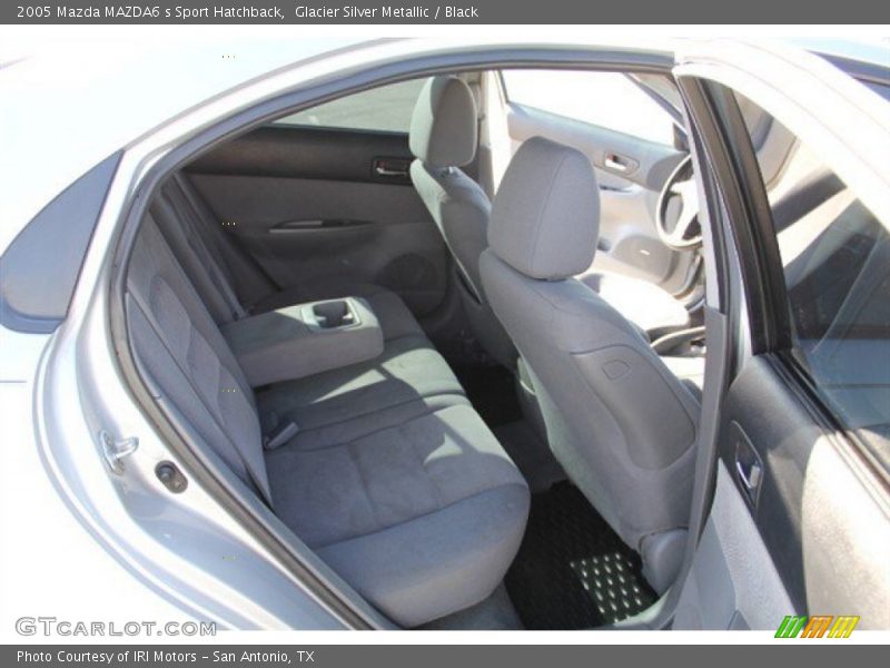 Glacier Silver Metallic / Black 2005 Mazda MAZDA6 s Sport Hatchback