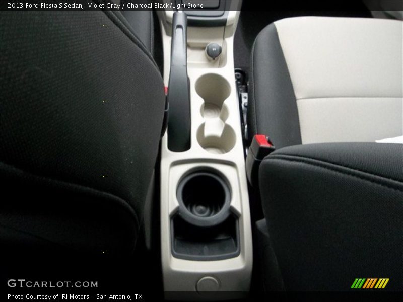 Violet Gray / Charcoal Black/Light Stone 2013 Ford Fiesta S Sedan
