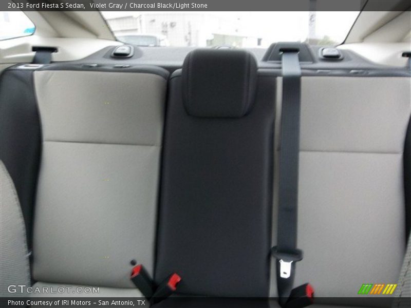 Violet Gray / Charcoal Black/Light Stone 2013 Ford Fiesta S Sedan