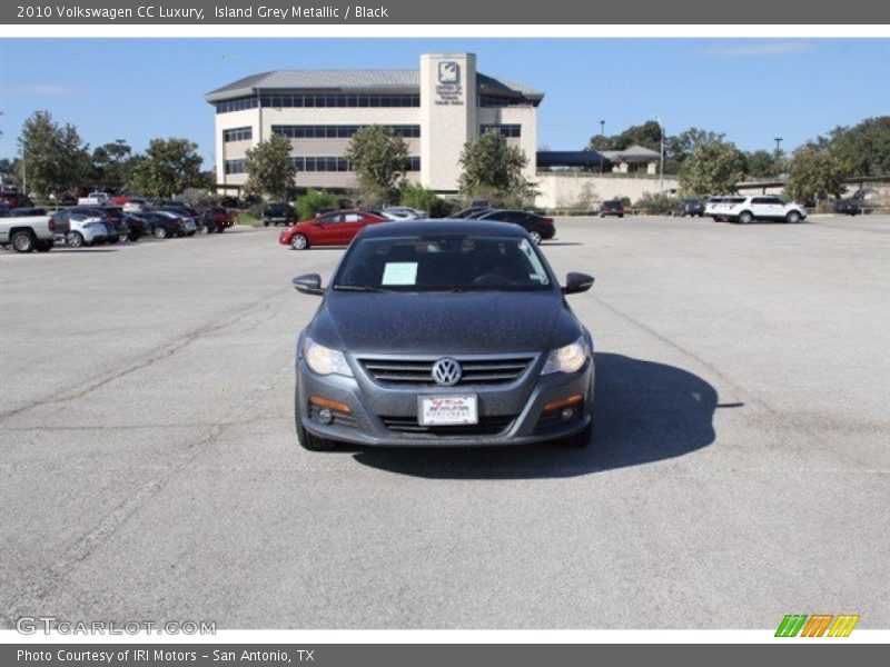 Island Grey Metallic / Black 2010 Volkswagen CC Luxury