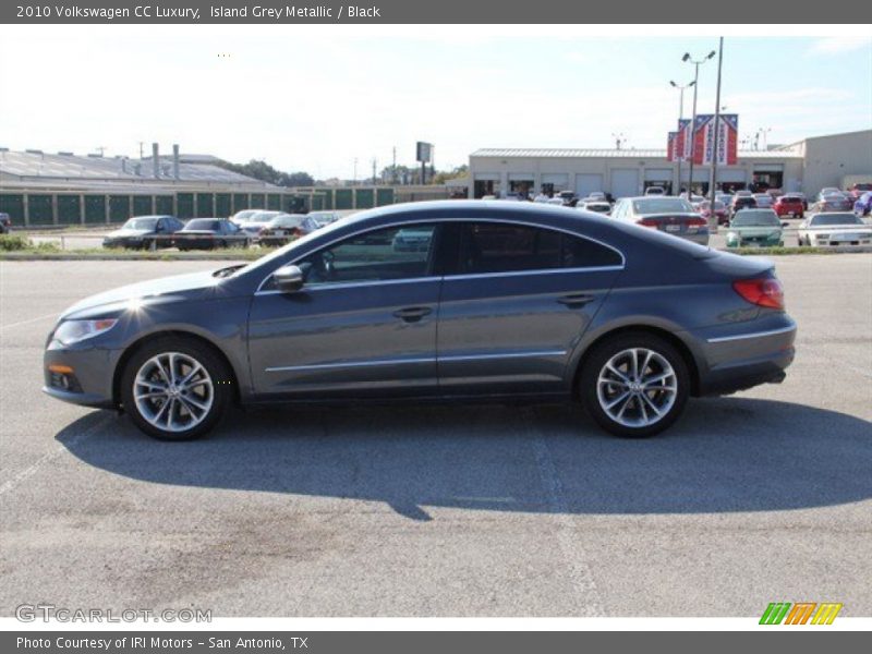 Island Grey Metallic / Black 2010 Volkswagen CC Luxury