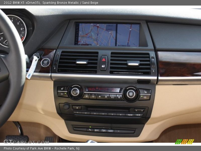 Controls of 2012 X5 xDrive35i