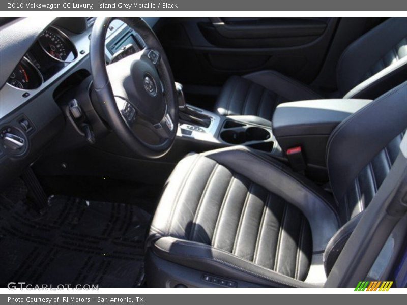 Island Grey Metallic / Black 2010 Volkswagen CC Luxury