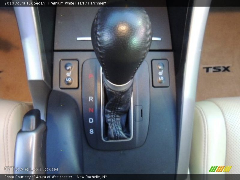 Premium White Pearl / Parchment 2010 Acura TSX Sedan