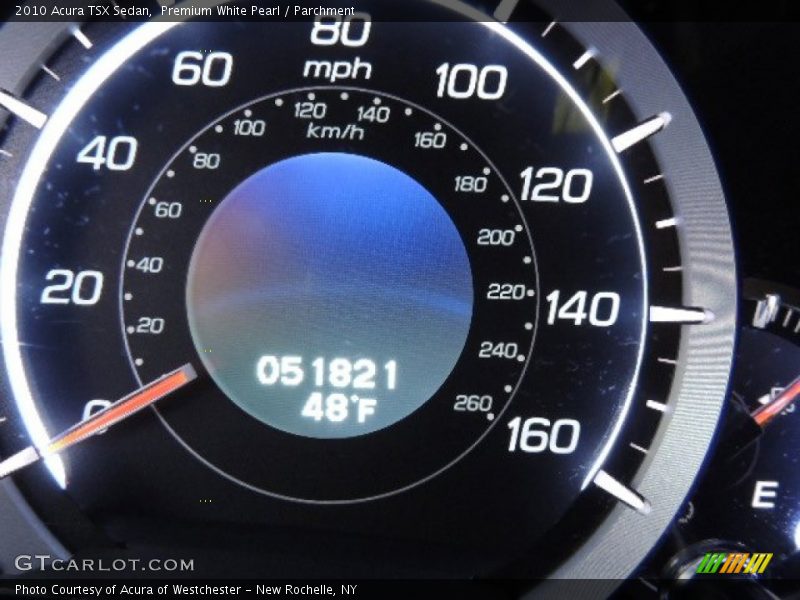Premium White Pearl / Parchment 2010 Acura TSX Sedan