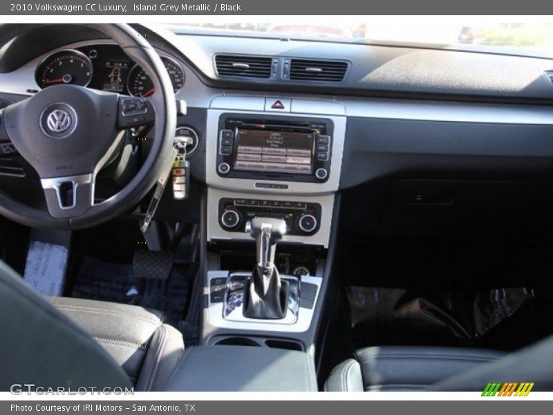 Island Grey Metallic / Black 2010 Volkswagen CC Luxury