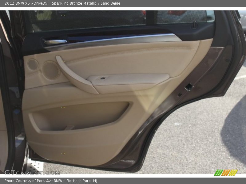 Sparkling Bronze Metallic / Sand Beige 2012 BMW X5 xDrive35i