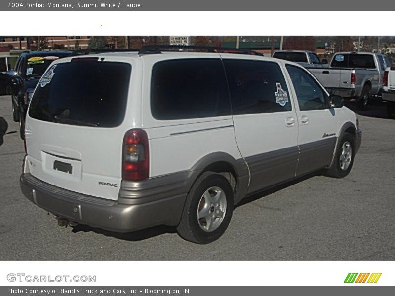 Summit White / Taupe 2004 Pontiac Montana