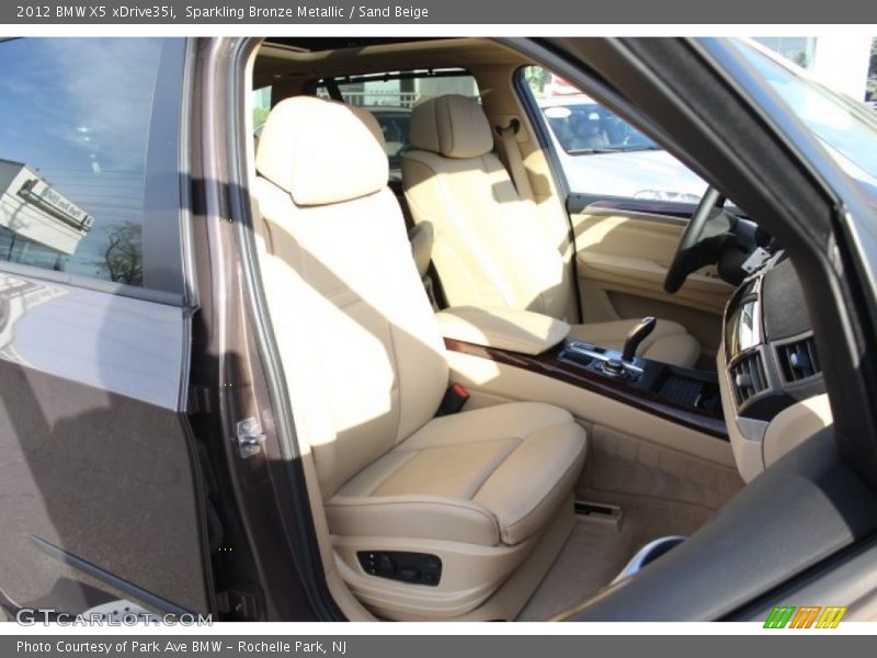 Sparkling Bronze Metallic / Sand Beige 2012 BMW X5 xDrive35i