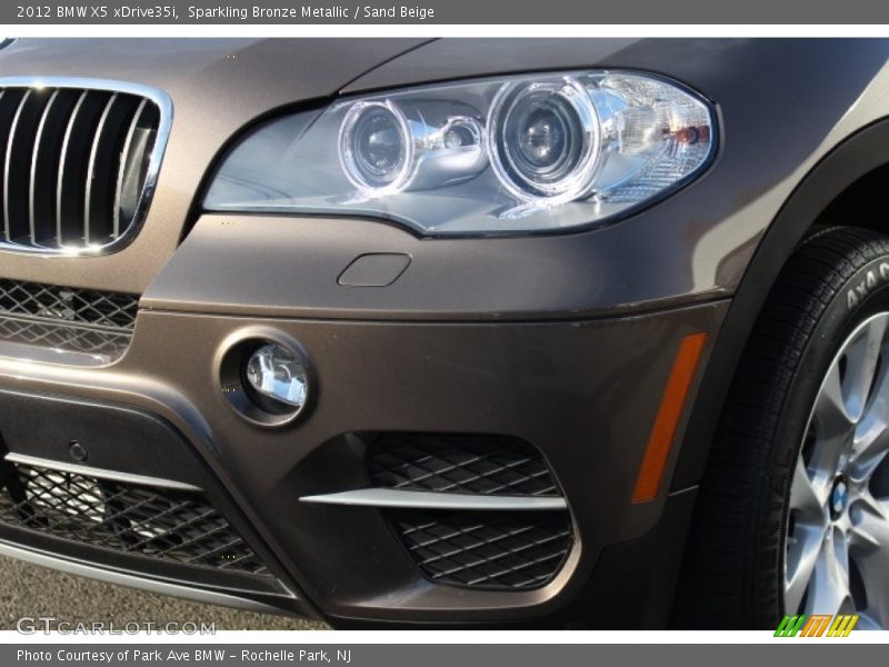 Sparkling Bronze Metallic / Sand Beige 2012 BMW X5 xDrive35i