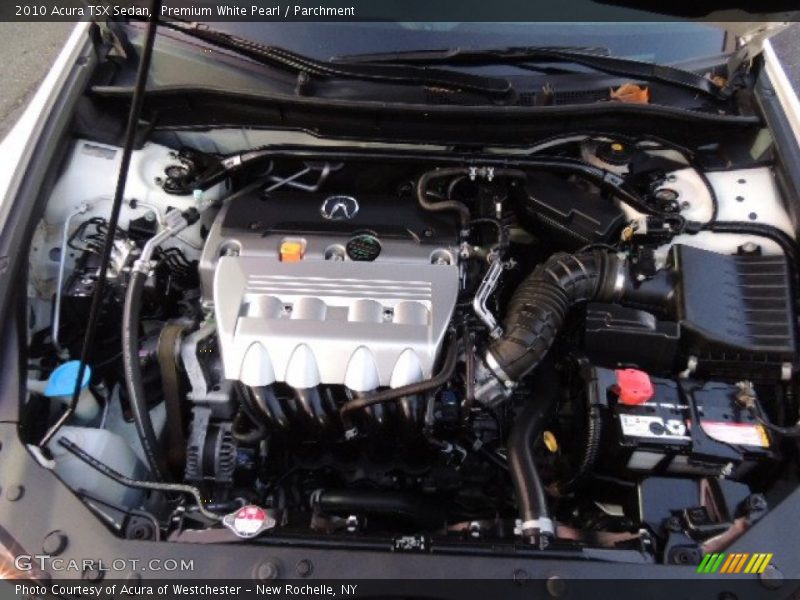 Premium White Pearl / Parchment 2010 Acura TSX Sedan