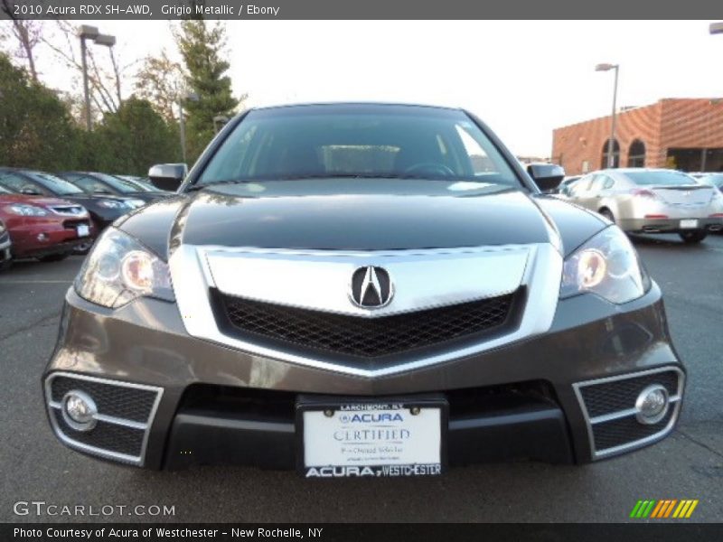 Grigio Metallic / Ebony 2010 Acura RDX SH-AWD