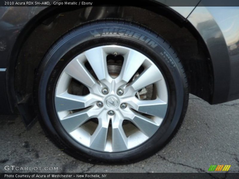 Grigio Metallic / Ebony 2010 Acura RDX SH-AWD