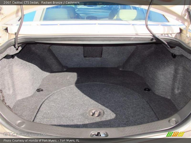 Radiant Bronze / Cashmere 2007 Cadillac CTS Sedan