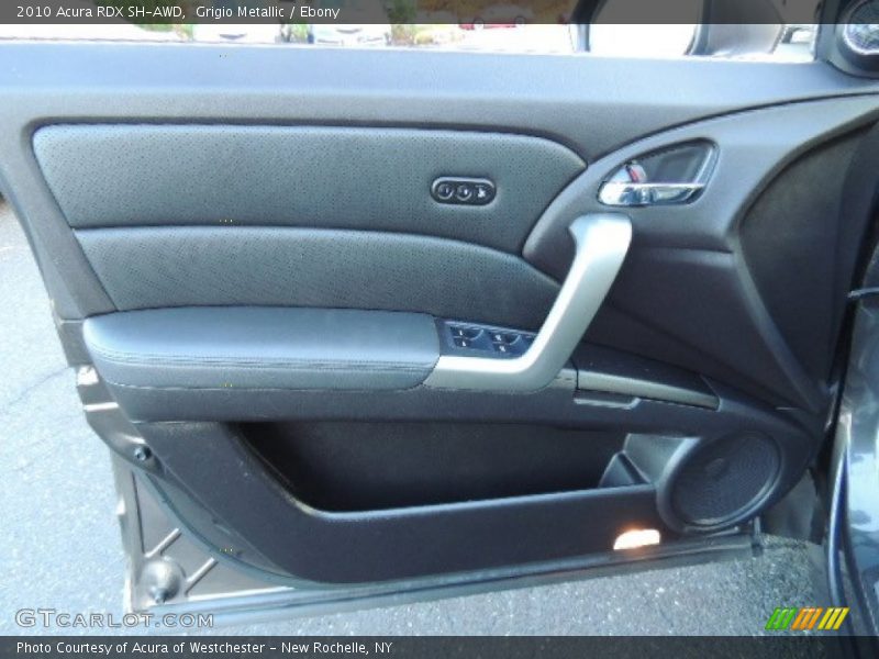 Grigio Metallic / Ebony 2010 Acura RDX SH-AWD