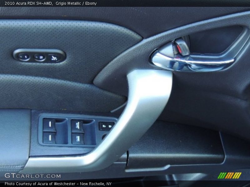 Grigio Metallic / Ebony 2010 Acura RDX SH-AWD