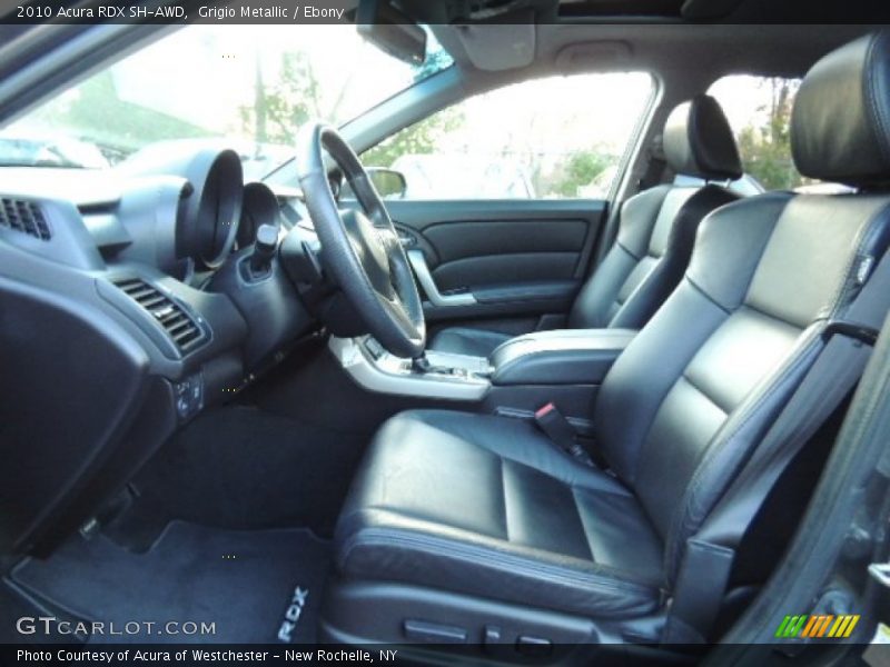 Grigio Metallic / Ebony 2010 Acura RDX SH-AWD