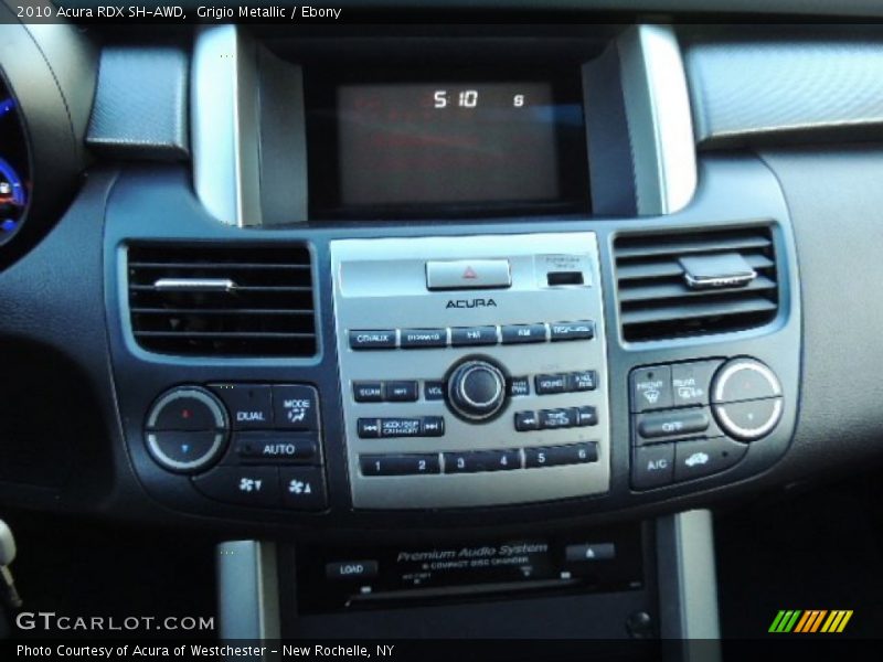 Grigio Metallic / Ebony 2010 Acura RDX SH-AWD