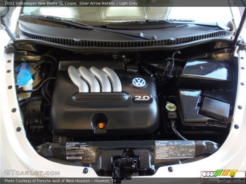Silver Arrow Metallic / Light Grey 2001 Volkswagen New Beetle GL Coupe