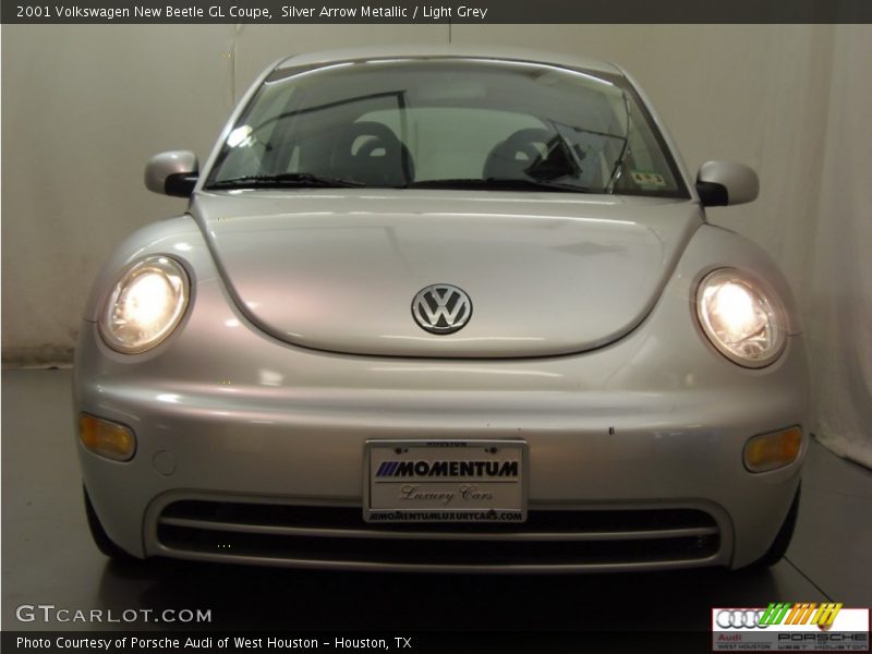 Silver Arrow Metallic / Light Grey 2001 Volkswagen New Beetle GL Coupe