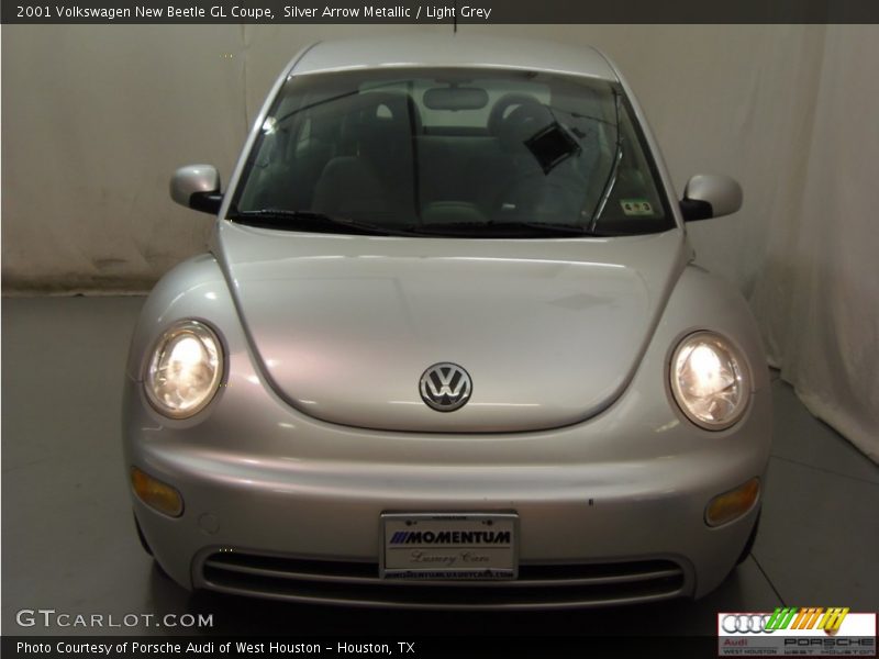 Silver Arrow Metallic / Light Grey 2001 Volkswagen New Beetle GL Coupe