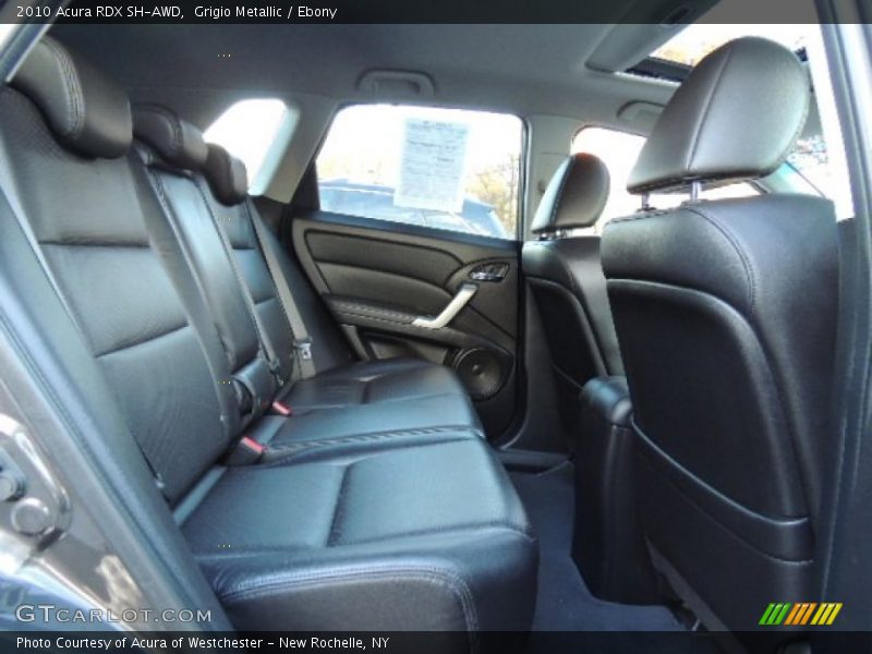 Rear Seat of 2010 RDX SH-AWD