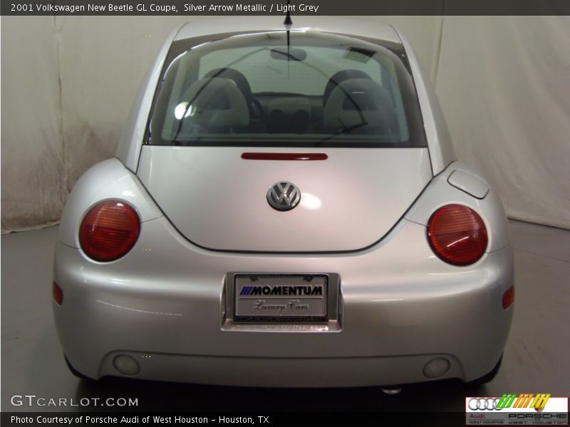 Silver Arrow Metallic / Light Grey 2001 Volkswagen New Beetle GL Coupe