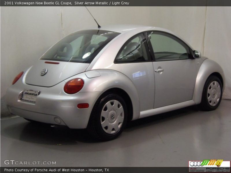 Silver Arrow Metallic / Light Grey 2001 Volkswagen New Beetle GL Coupe