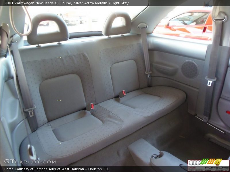 Silver Arrow Metallic / Light Grey 2001 Volkswagen New Beetle GL Coupe