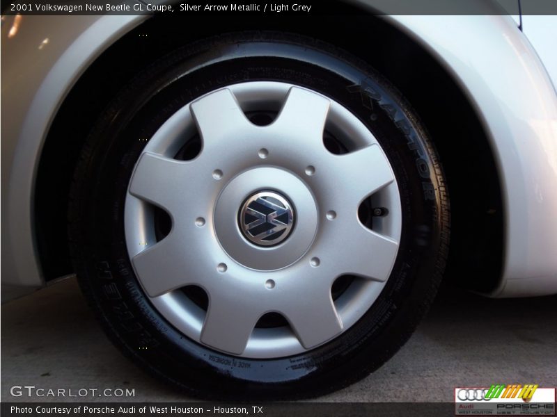 Silver Arrow Metallic / Light Grey 2001 Volkswagen New Beetle GL Coupe