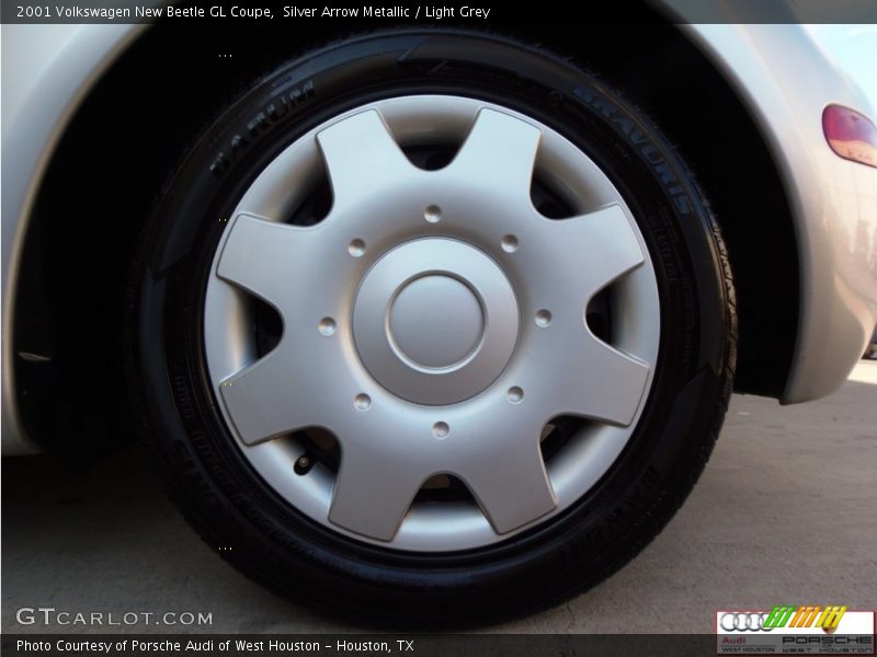 Silver Arrow Metallic / Light Grey 2001 Volkswagen New Beetle GL Coupe