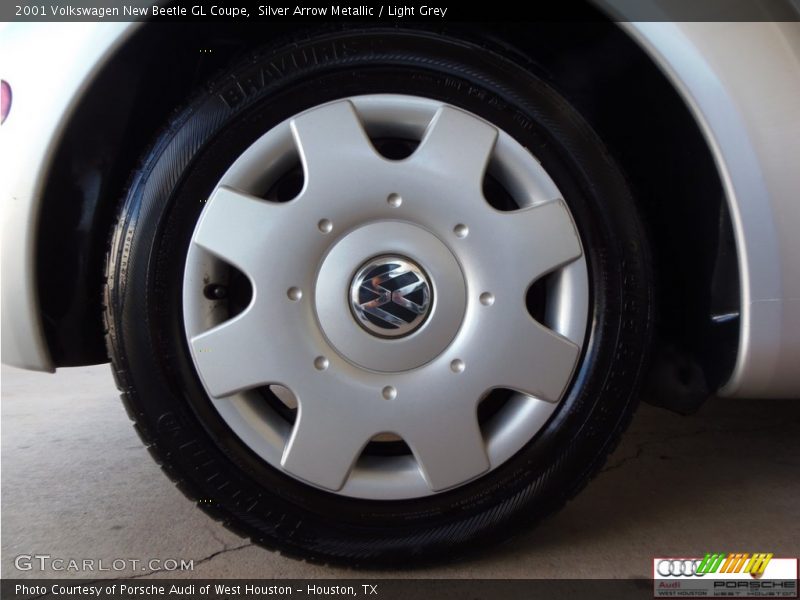 Silver Arrow Metallic / Light Grey 2001 Volkswagen New Beetle GL Coupe