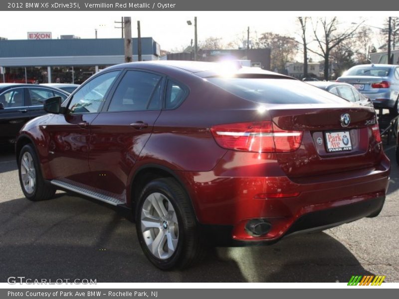Vermillion Red Metallic / Oyster 2012 BMW X6 xDrive35i