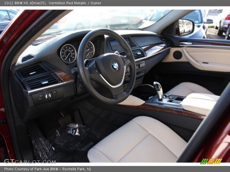 Vermillion Red Metallic / Oyster 2012 BMW X6 xDrive35i