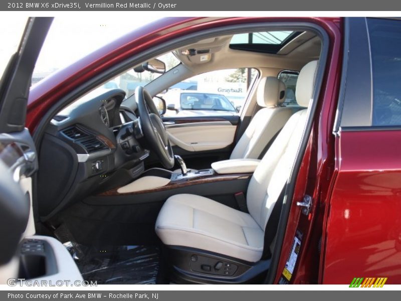 Vermillion Red Metallic / Oyster 2012 BMW X6 xDrive35i