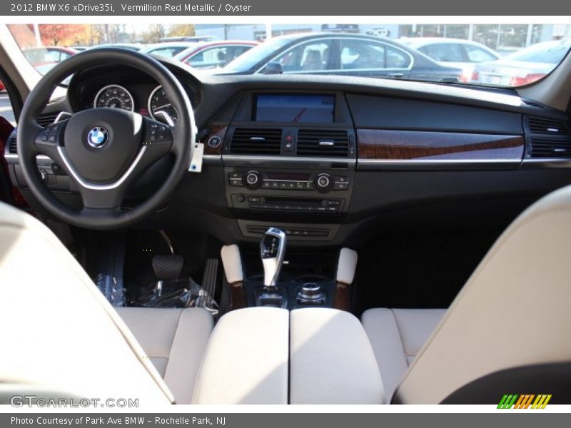 Vermillion Red Metallic / Oyster 2012 BMW X6 xDrive35i