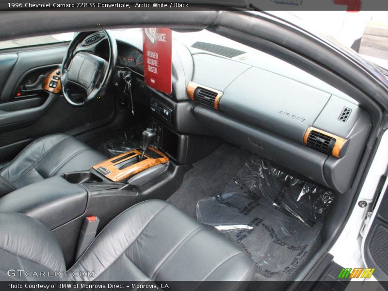  1996 Camaro Z28 SS Convertible Black Interior
