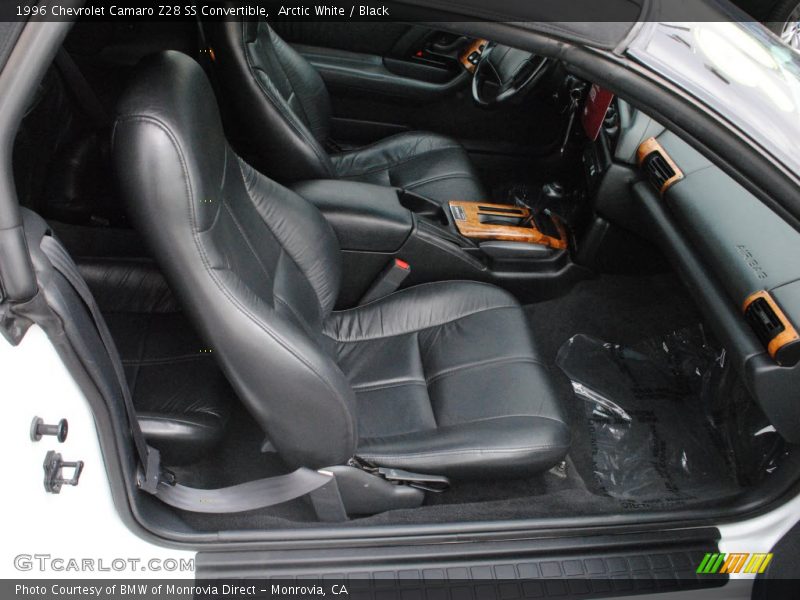 Front Seat of 1996 Camaro Z28 SS Convertible