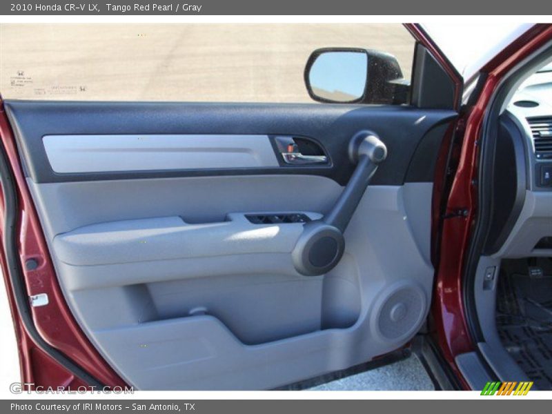 Tango Red Pearl / Gray 2010 Honda CR-V LX
