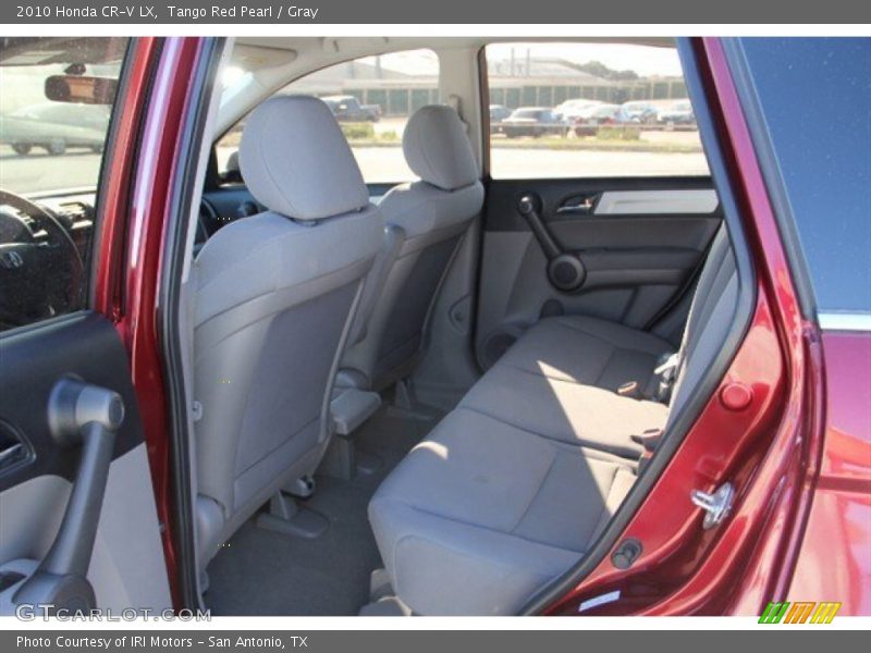 Tango Red Pearl / Gray 2010 Honda CR-V LX