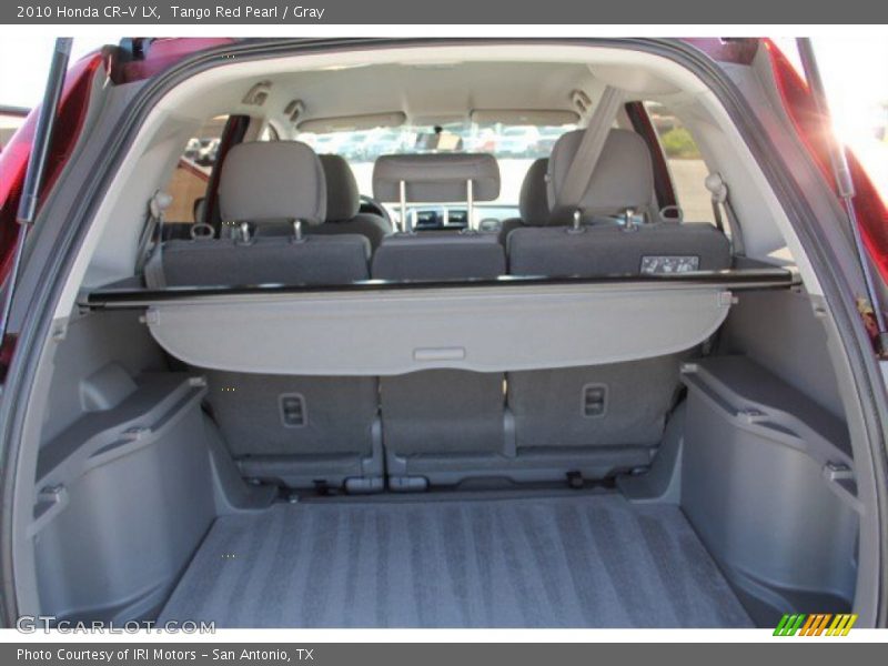 Tango Red Pearl / Gray 2010 Honda CR-V LX