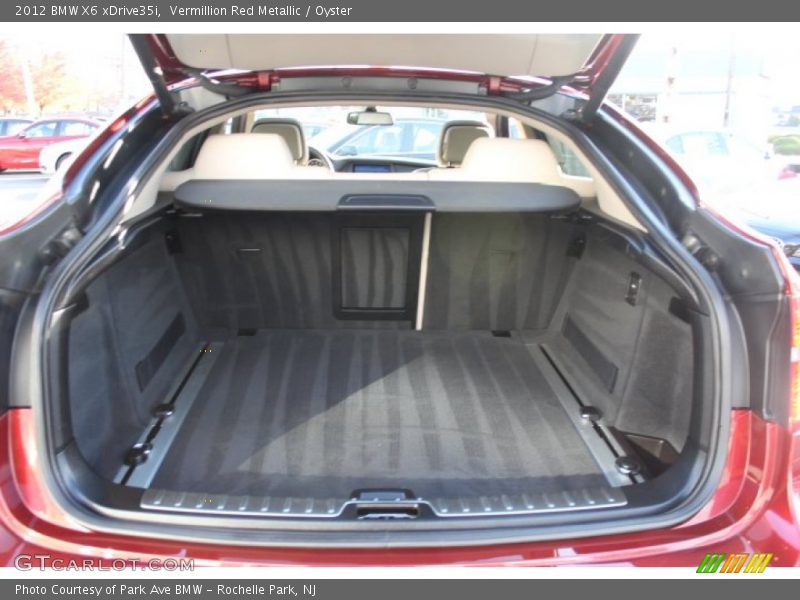 Vermillion Red Metallic / Oyster 2012 BMW X6 xDrive35i
